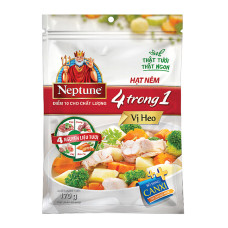 Hạt nêm 4 trong 1 Neptune vị heo gói 170g